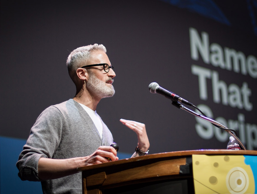Trent Walton speaking at Smashing Conf 2018 in San Francisco