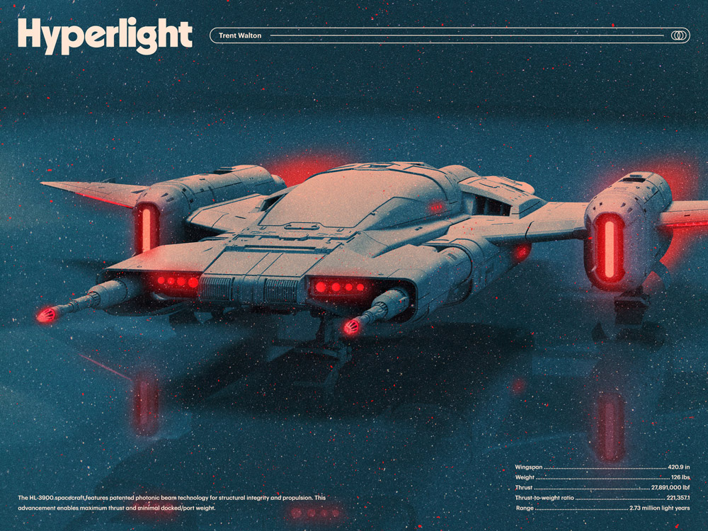 Trent Walton Hyperlight artwork